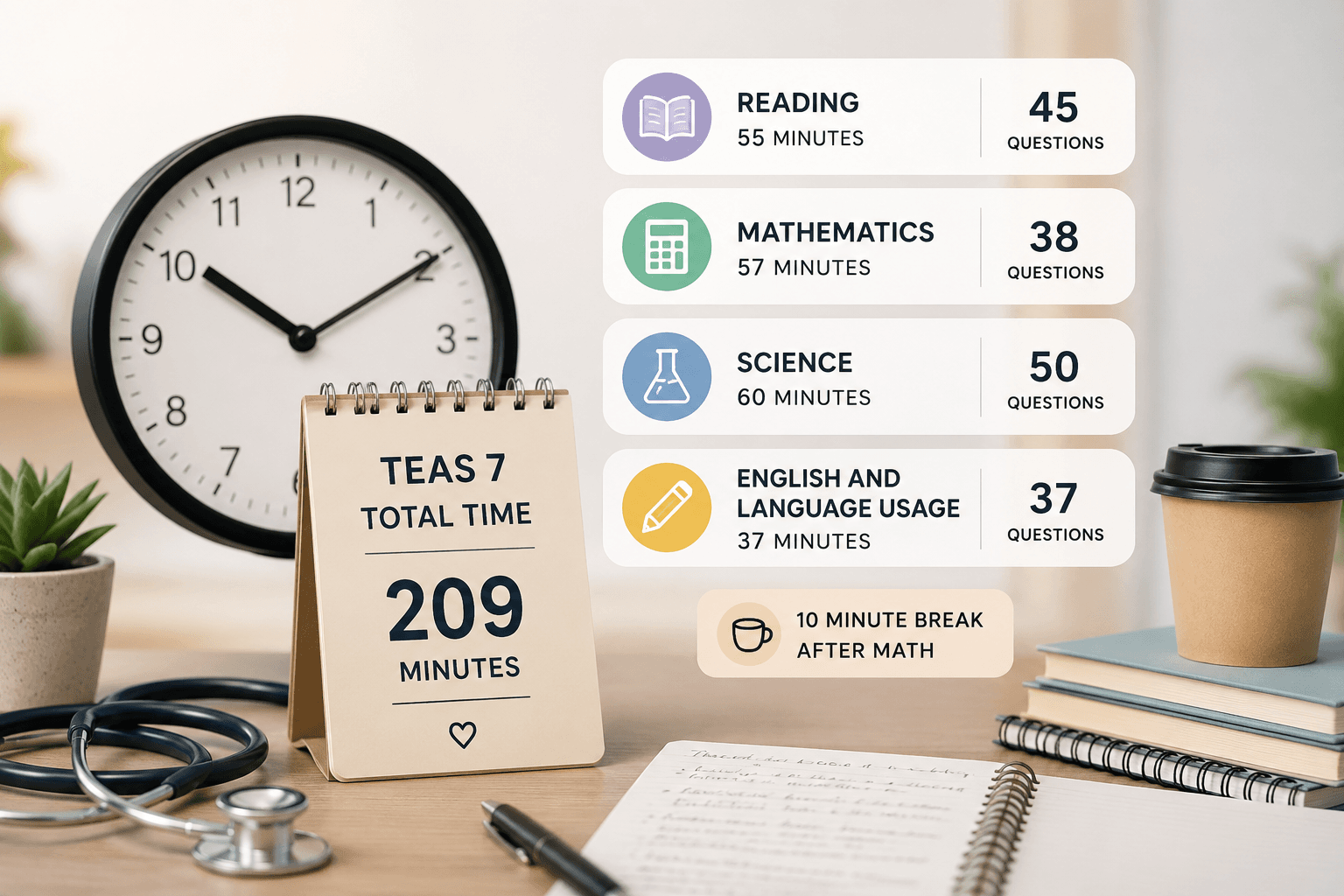 How Long Is the TEAS Exam?
