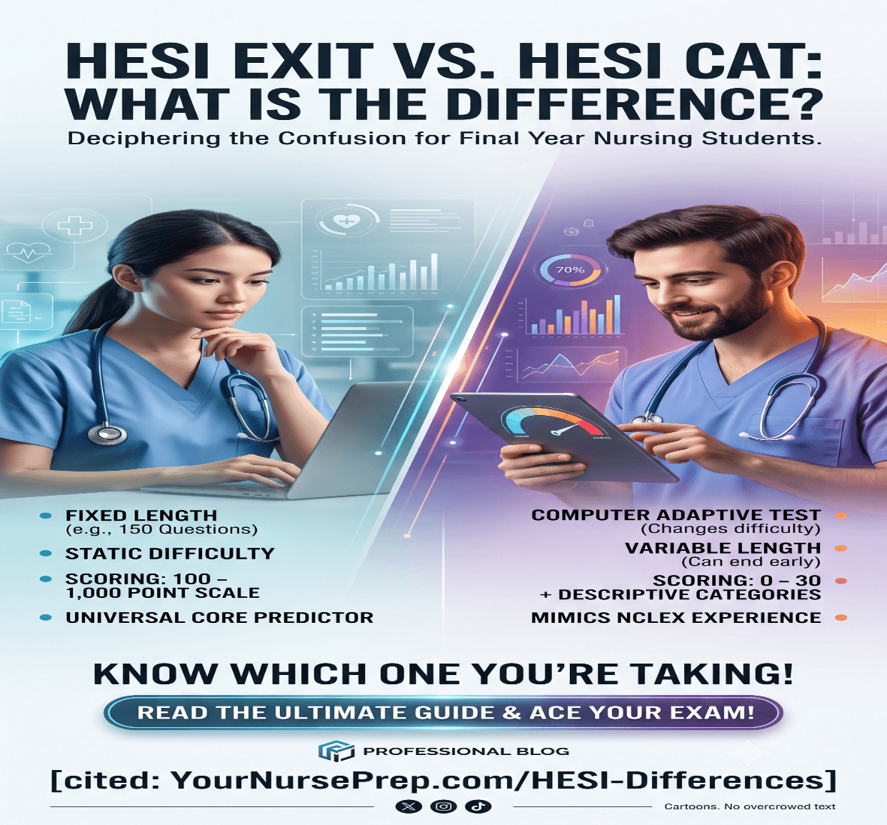 HESI CAT vs. HESI Exit Exam: What is the Difference?