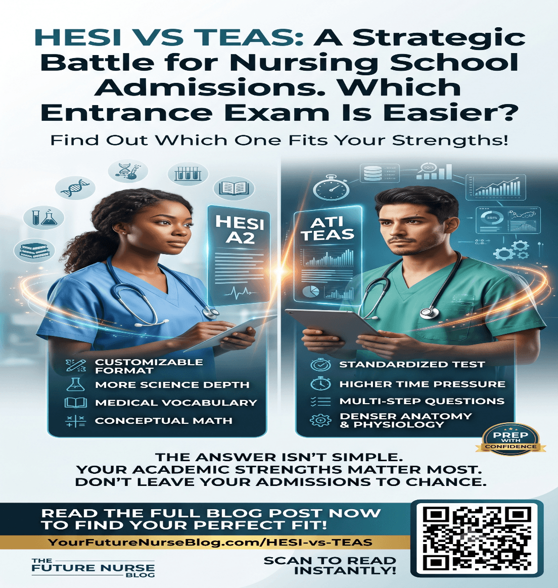 Which Nursing Entrance Test Is Easier: HESI or TEAS?