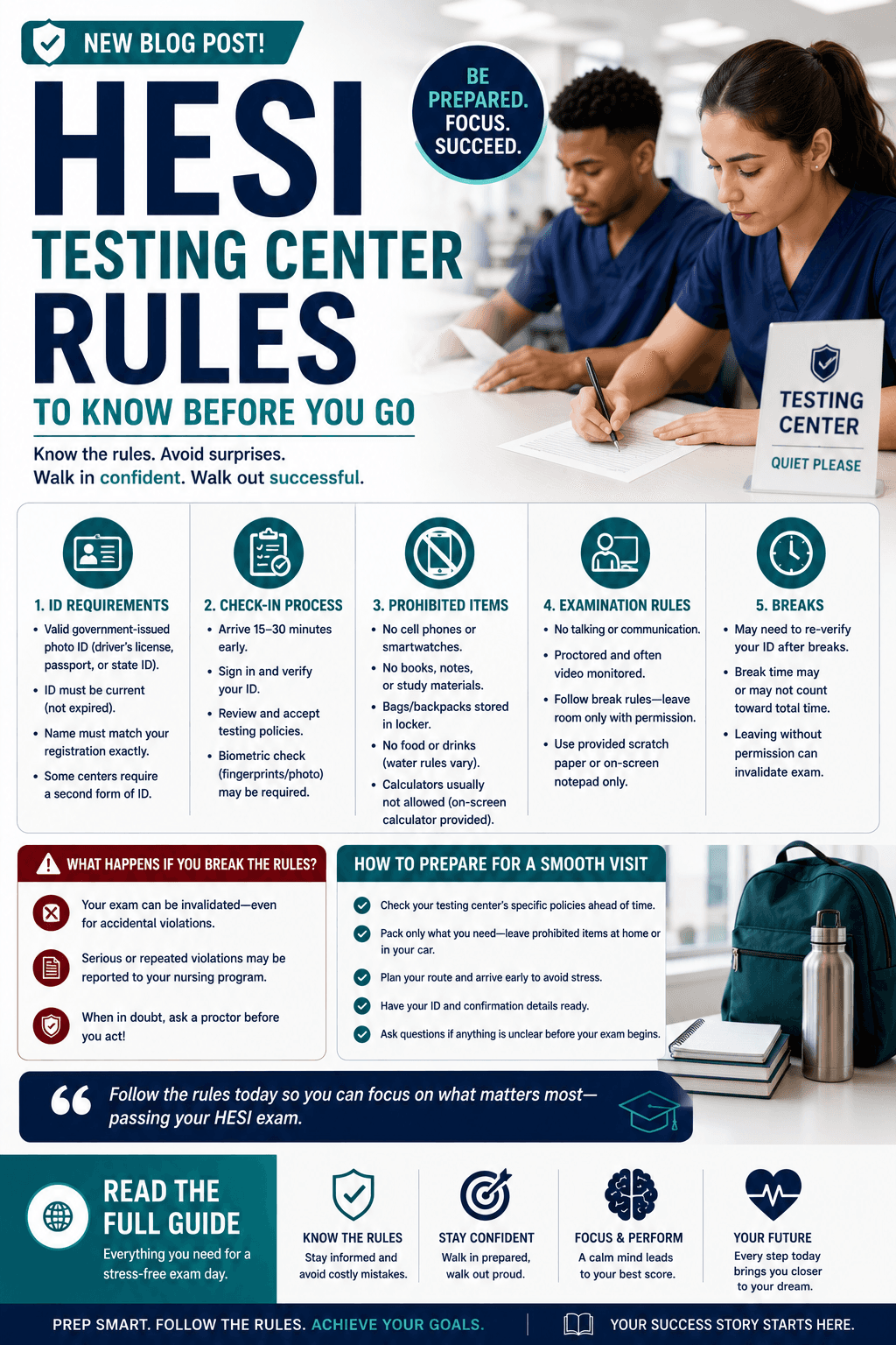 HESI Testing Center Rules to Know Before You Go
