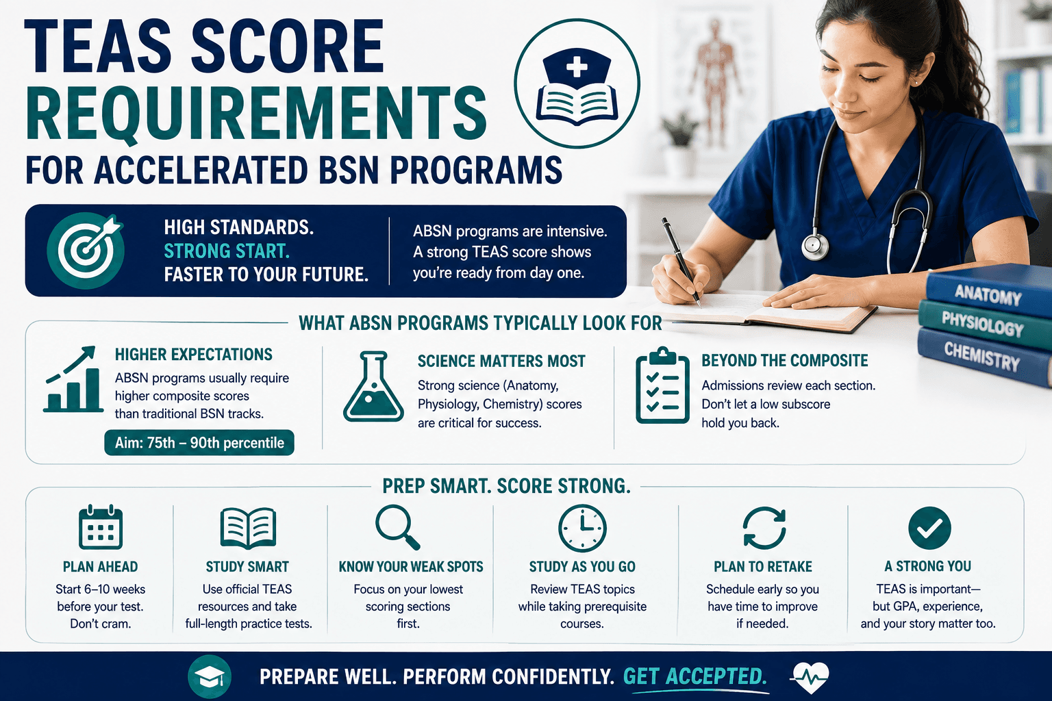 TEAS Test Score Requirements for Accelerated BSN Programs