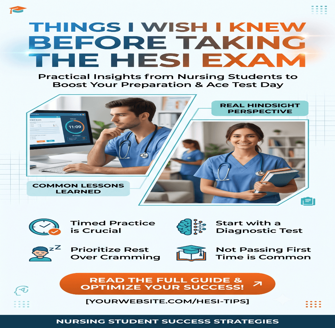 Things I Wish I Knew Before Taking the HESI