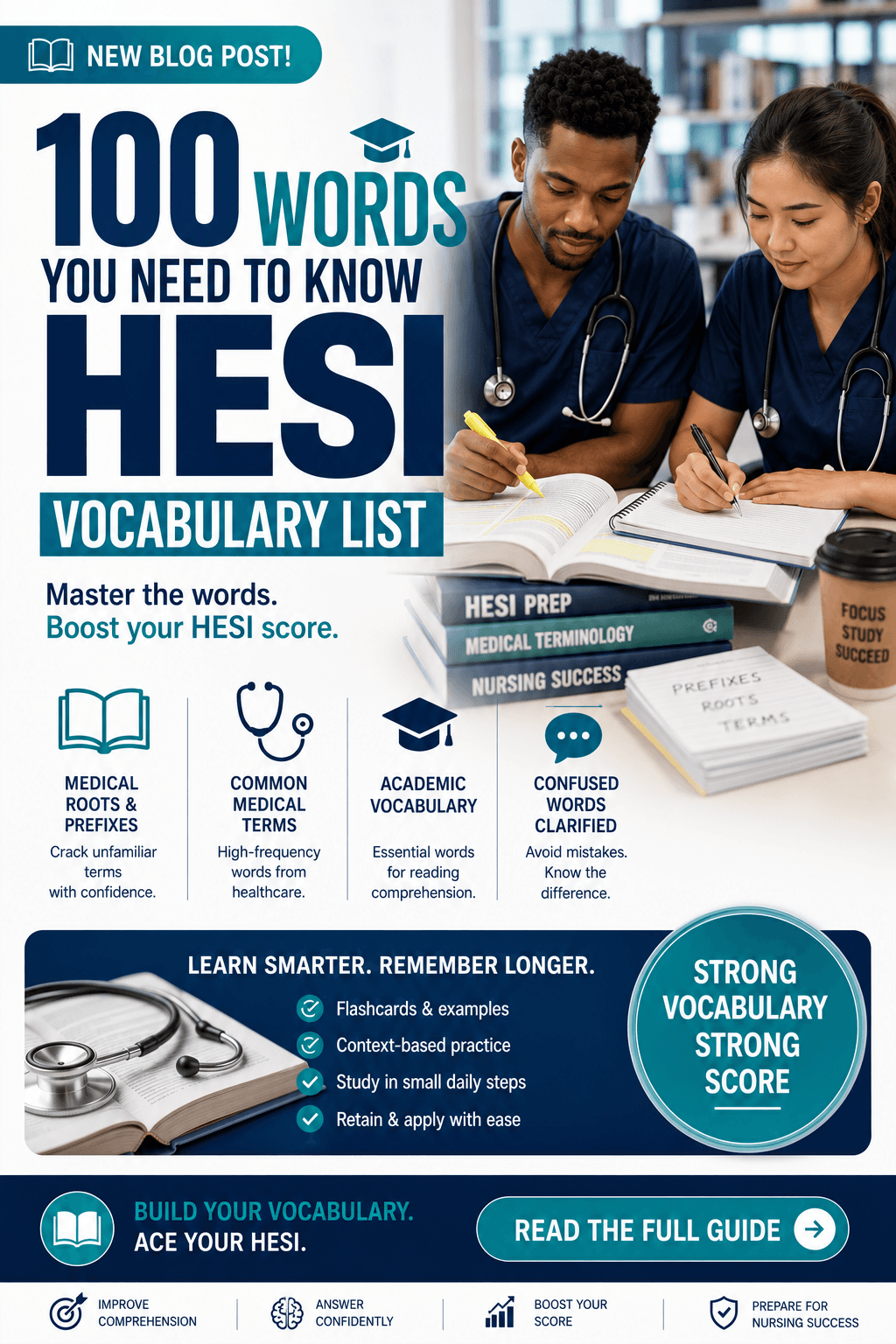100 Words You Need to Know HESI Vocabulary List