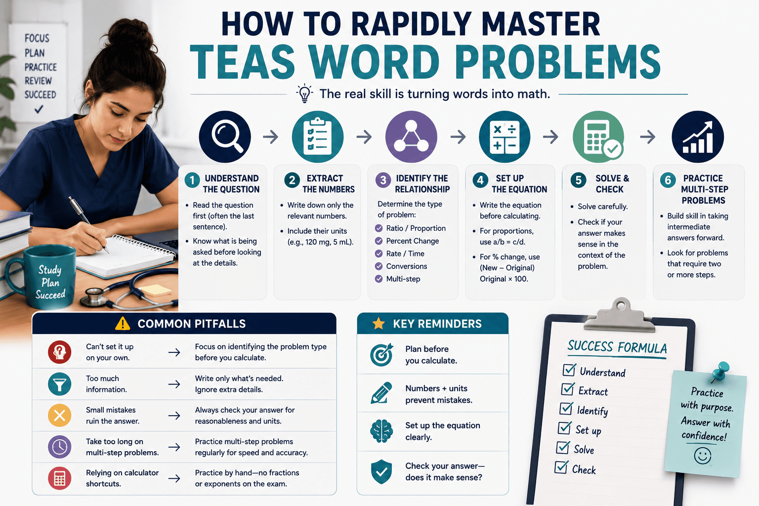 How to Rapidly Master TEAS Word Problems